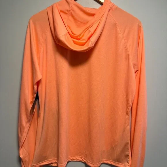 Columbia Women's PFG Solar Stream™ Elite Hoodie, L Color: Tiki Pink NWT - Picture 9 of 9